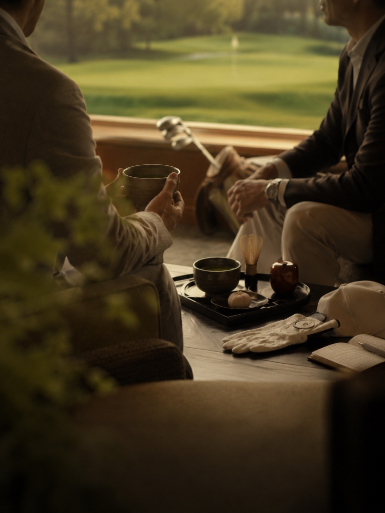 Golf and Tea cultural moment
