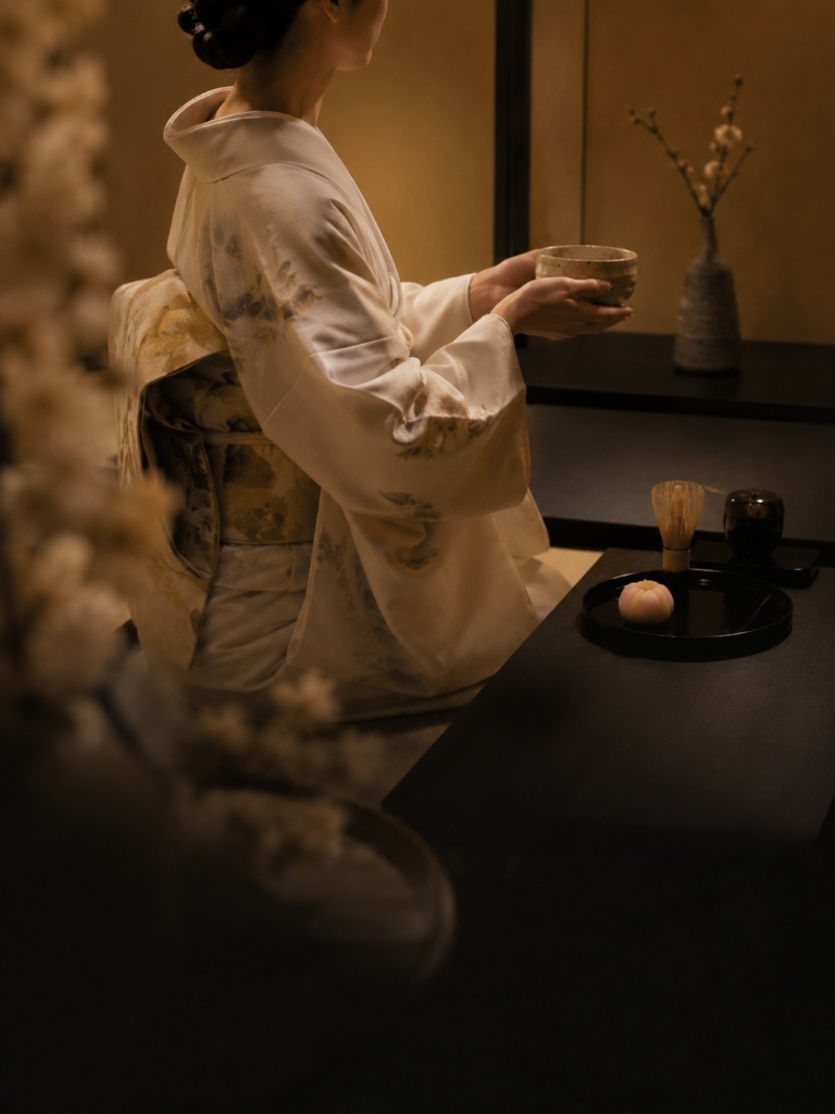 Kimono and tea experience