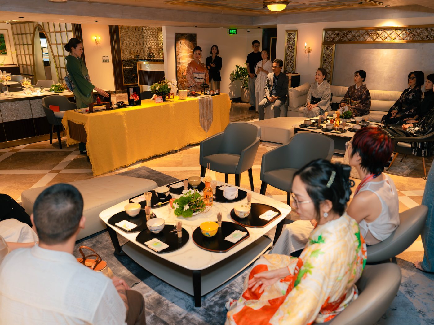 MIYABI partnership tea event